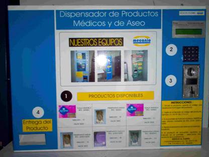 Dispensadores de productos médicos